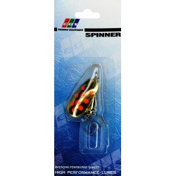 Рибальська блешня, обертова, EOS S0037С, вага 10г, колір GS111039